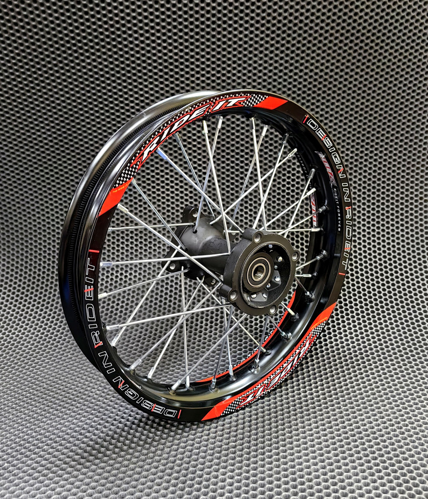 Обод колеса (диск) АЛЮМИНИЕВЫЙ 14"x1,85 задний для питбайка Irbis TTR ...