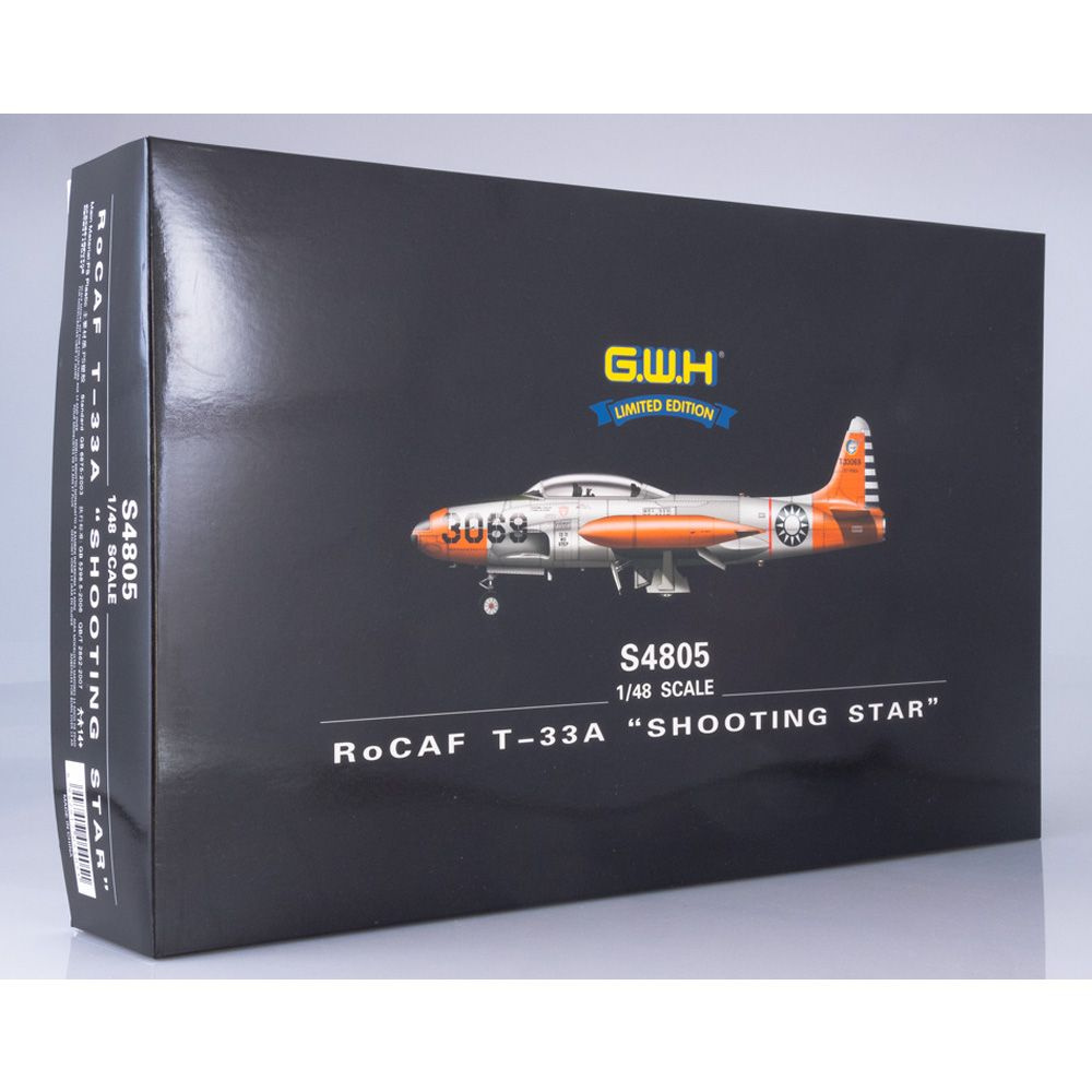 Сборная модель самолета RoCAF T-33A Shooting Star, масштаб 1/48 ...