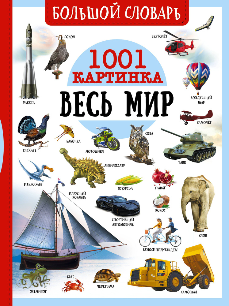 Большой словарь. Весь мир. 1001 картинка. #1