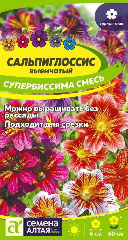 Сальпиглоссис Супербиссима смесь/Сем Алт/ 0,5г #1