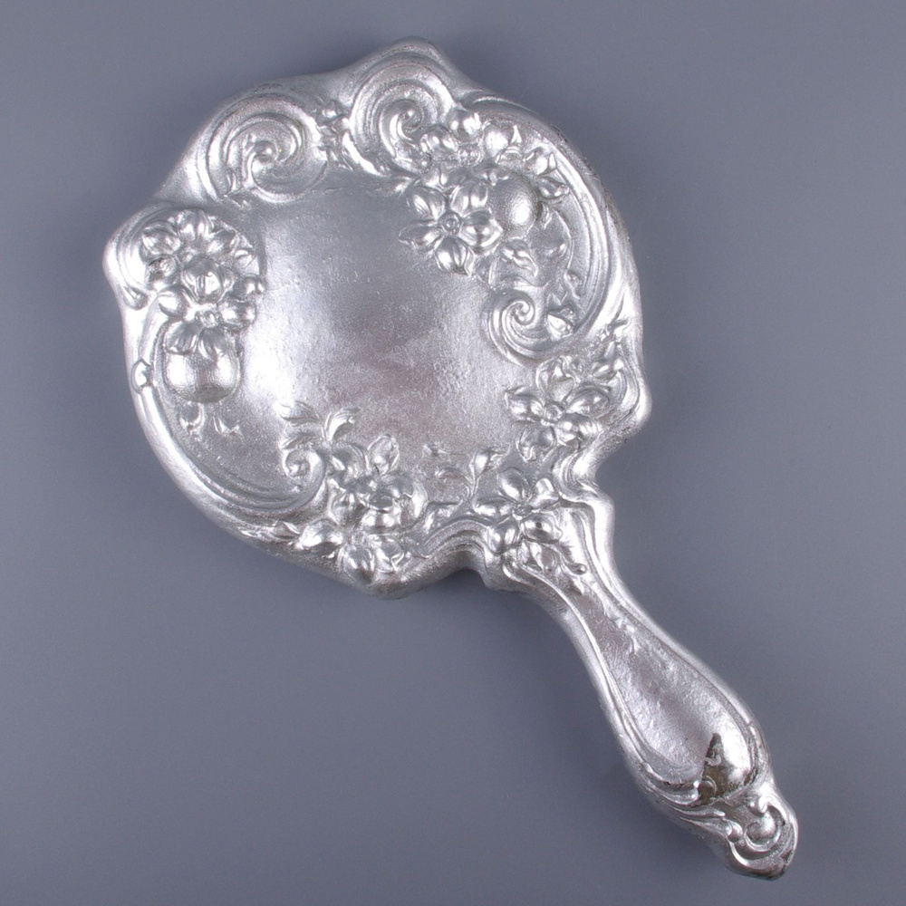 Будуарное дамское зеркало винтажное в стиле модерн. Металл, зеркало ...