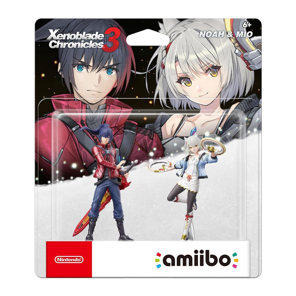 Фигурка Nintendo Amiibo Набор 2 в 1, Ной и Мио, Xenoblade Chronicles 3 #1