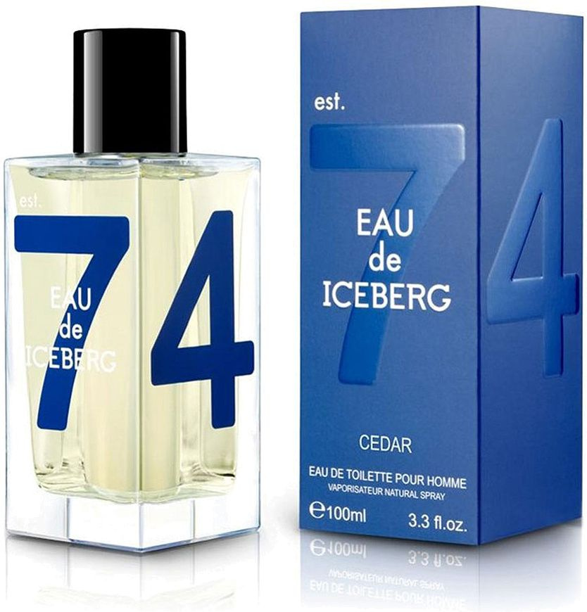 Iceberg, Eau deest. 74 Cedar pour homme, 100 мл., Туалетная вода Мужская #1