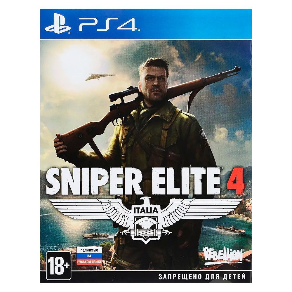 Игра Sniper Elite 4 PS4 (PlayStation 4, Русская версия) купить по низкой  цене с доставкой в интернет-магазине OZON (1573458589)