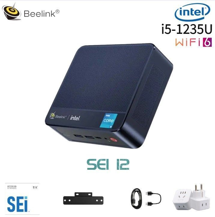 Beelink Мини-ПК (Intel Core i5-1235U, RAM 16 ГБ, Intel Iris Xe