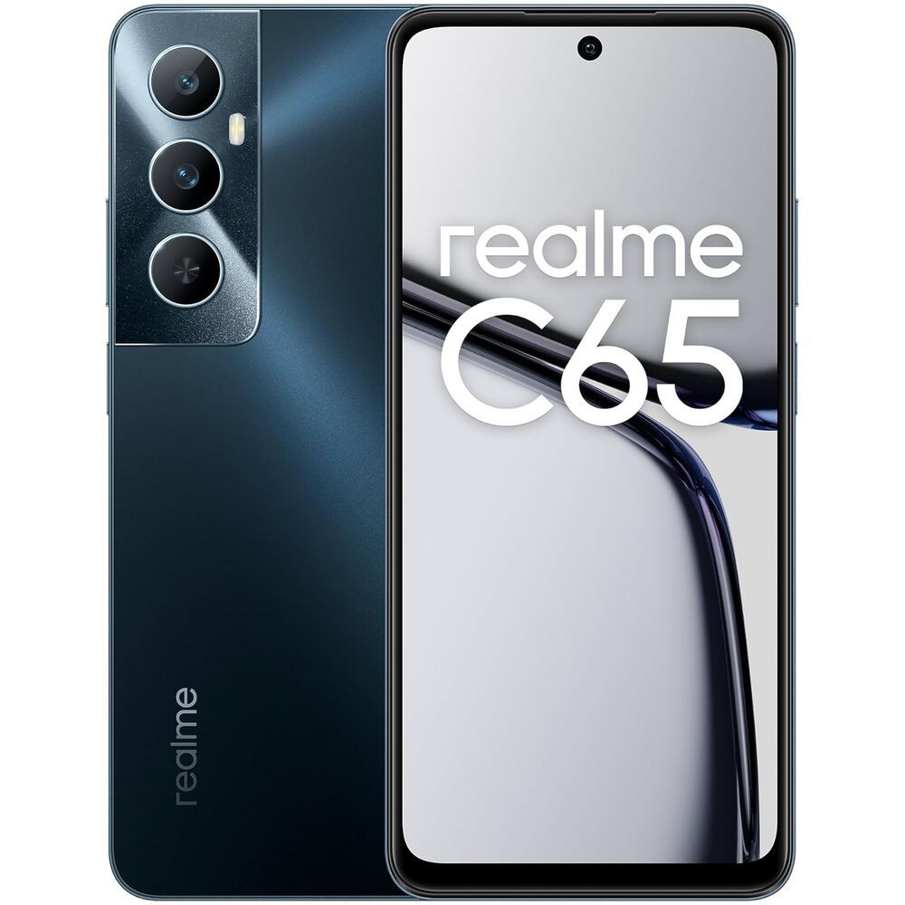 realme Смартфон C65 8/256GB RU Black 8/256 ГБ, черный