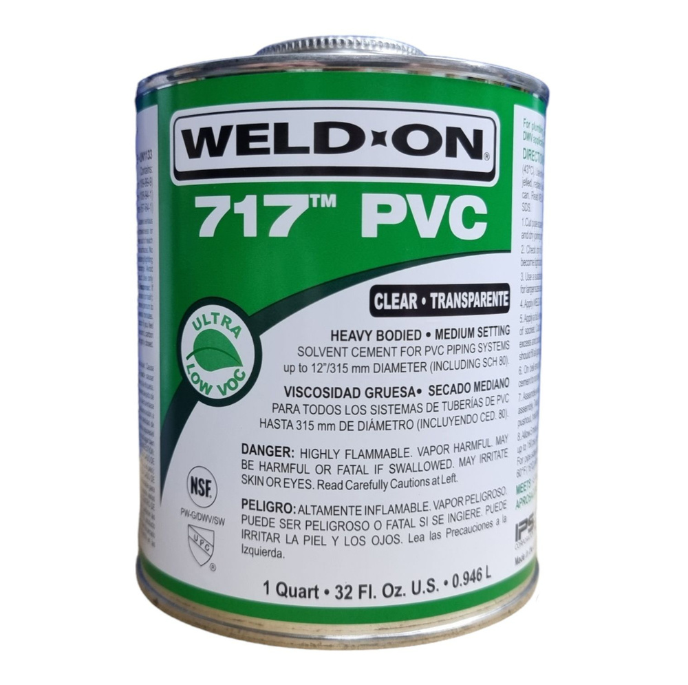 Клей для труб ПВХ Weld-On 717 PVC - купить с доставкой по выгодным ...