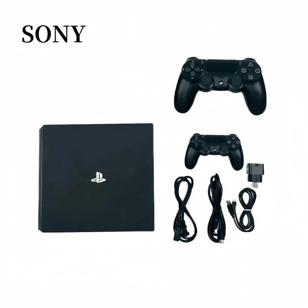 БИгровая консоль Sony Playstation 4 PRO 1TB/Игровая геймпад*2 - купить ...