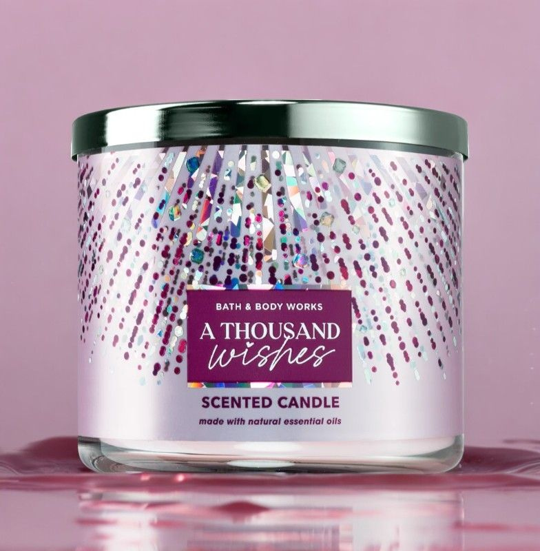 Свеча Bath & Body Works A Thousand Wishes Scented Candle #1