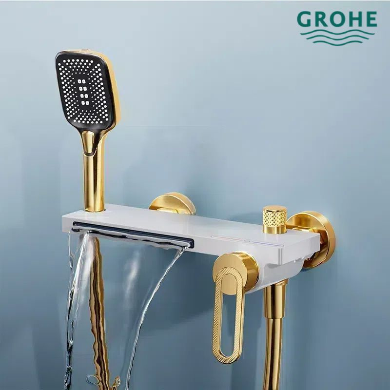 GROHE Душевой комплект душевая система, душевой комплект белый  #1