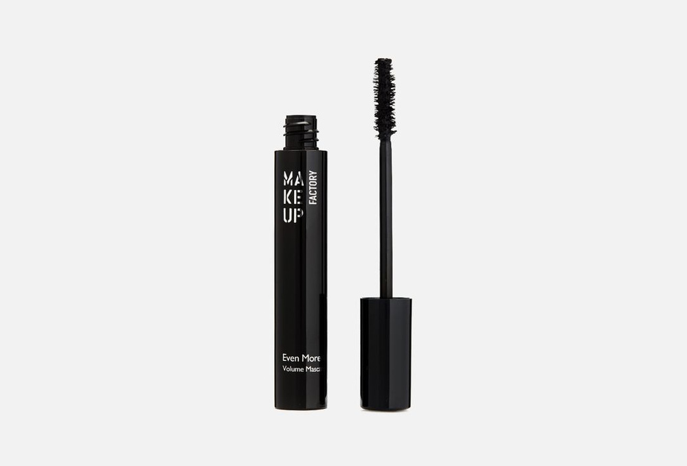 Тушь для ресниц Make Up Factory Even More - Volume Mascara 01, черный, 15 мл #1