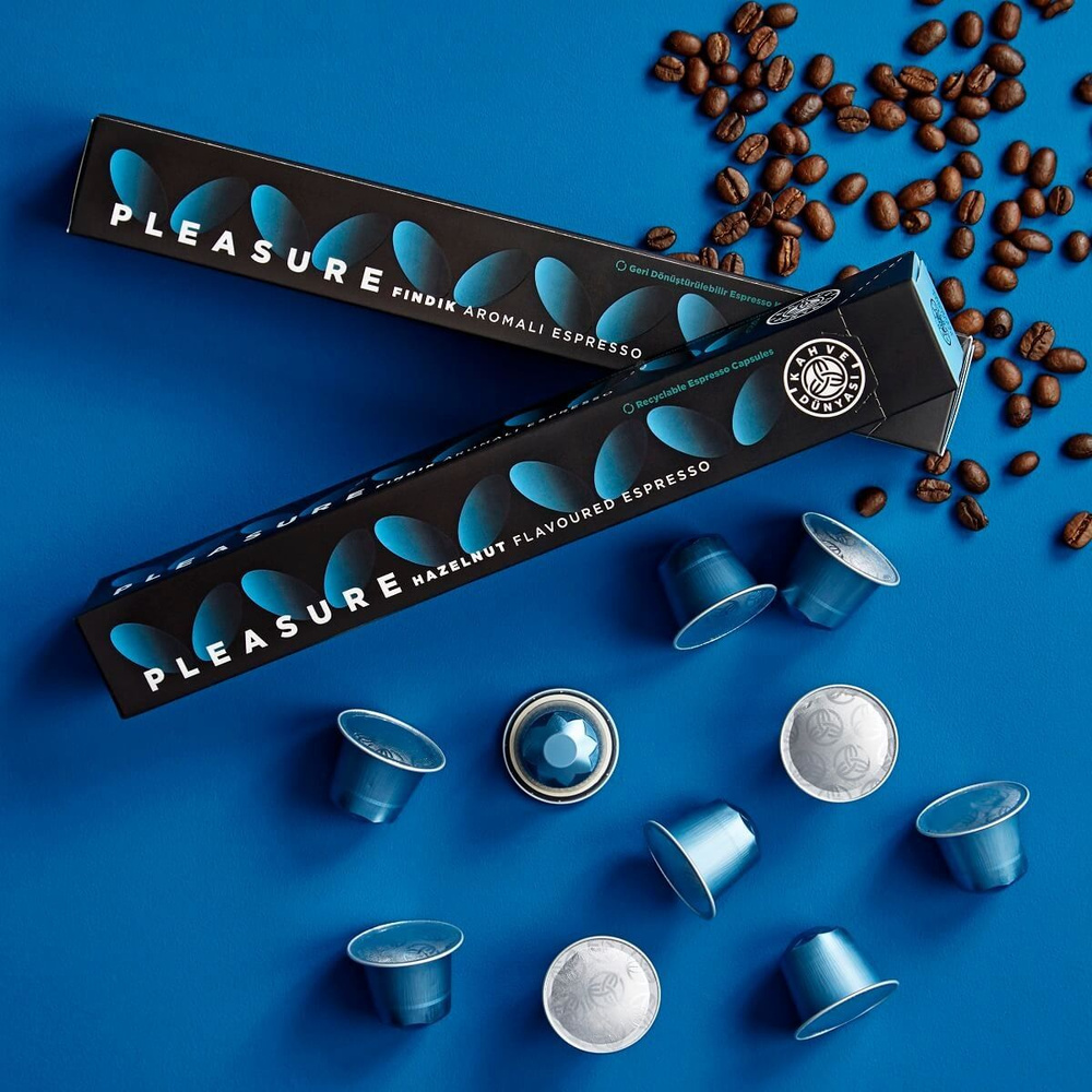Кофе капсульный для Nespresso со вкусом фундука 40 капсул - купить с ...