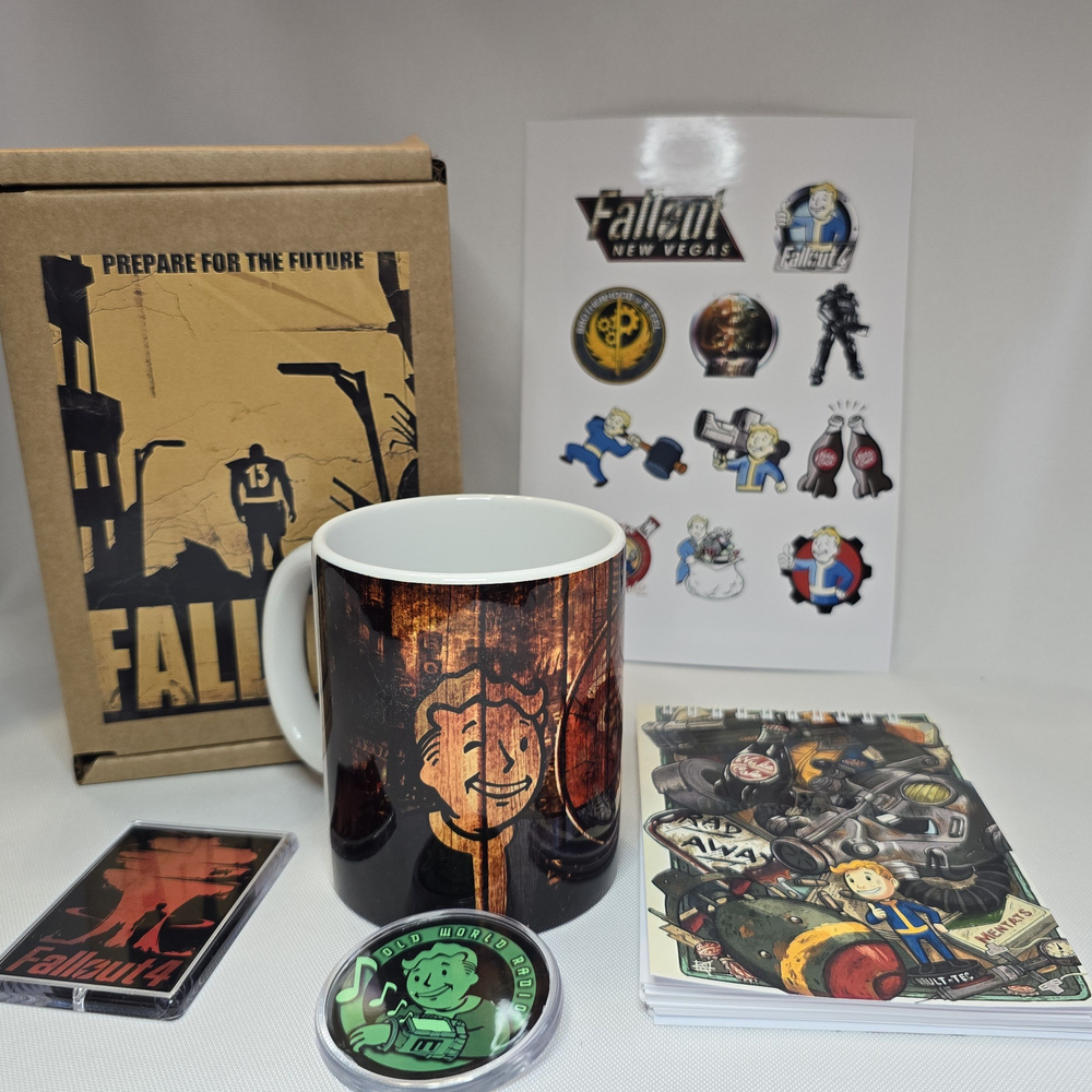 Подарочный бокс-М1 "Fallout", Фоллаут - купить по выгодным ценам в ...