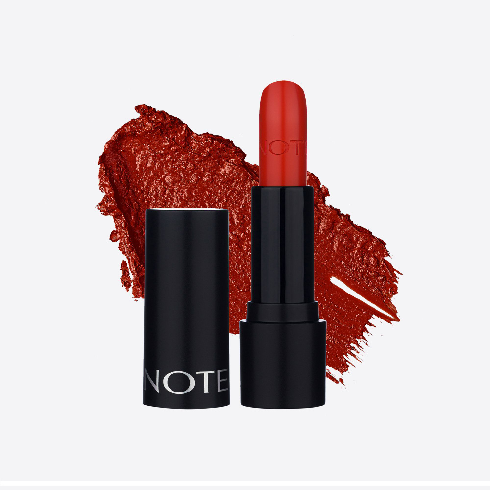 NOTE Помада для губ кремовая DEEP IMPACT LIPSTICK (12 Flaming Heart Red) #1