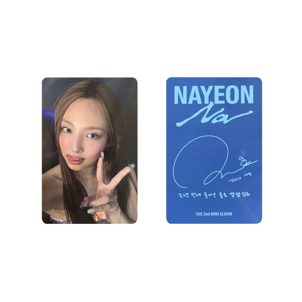 Фотокарта NAYEON (TWICE)- NA (стандартная вер.) #1