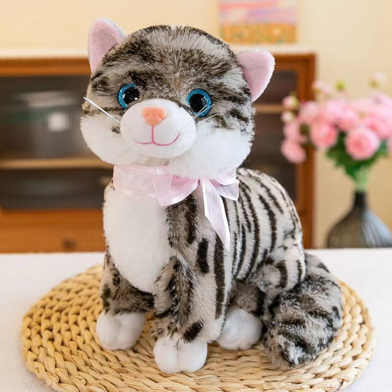 Игрушка мягконабивная Кот Мейн-кун 30см. Серый - купить с доставкой по ...