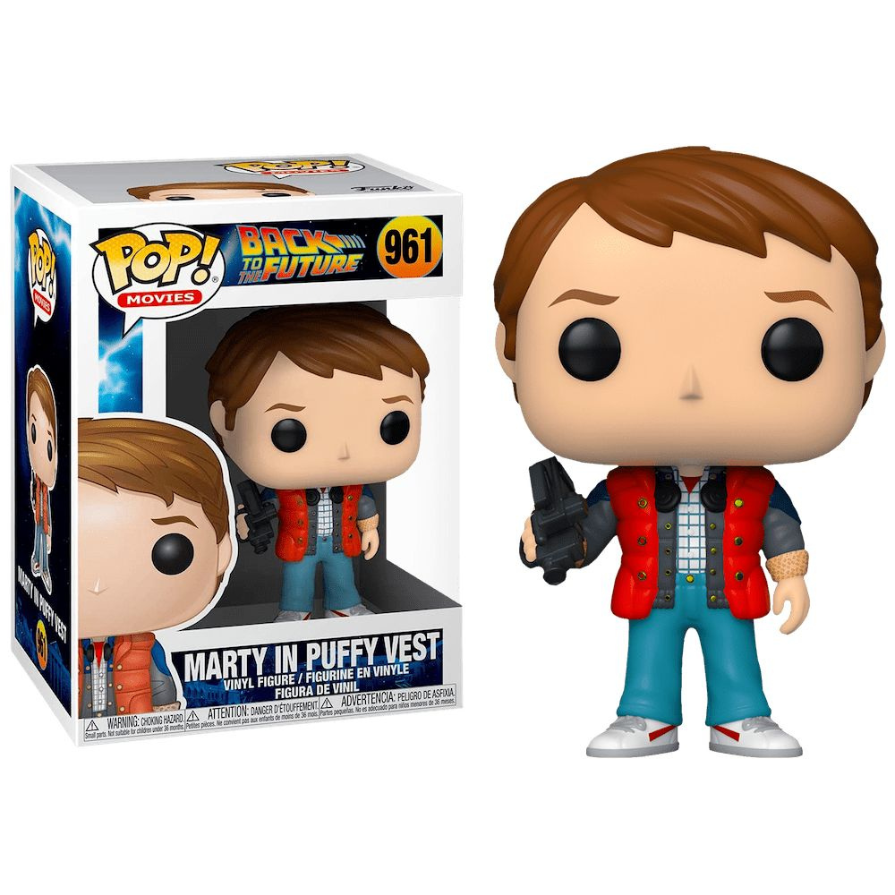 Фигурка Funko Pop! Back to the Future: Marty Mcfly in Puffy (Фанко Поп Марти Макфлай из фильма Назад #1