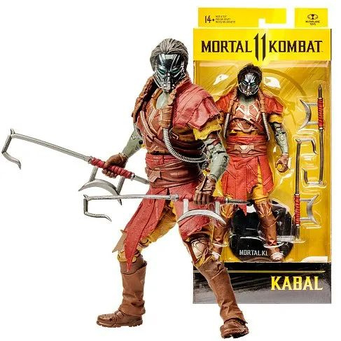 Кабал вариативный фигурка, Kabal Rapid Red Mortal Kombat #1