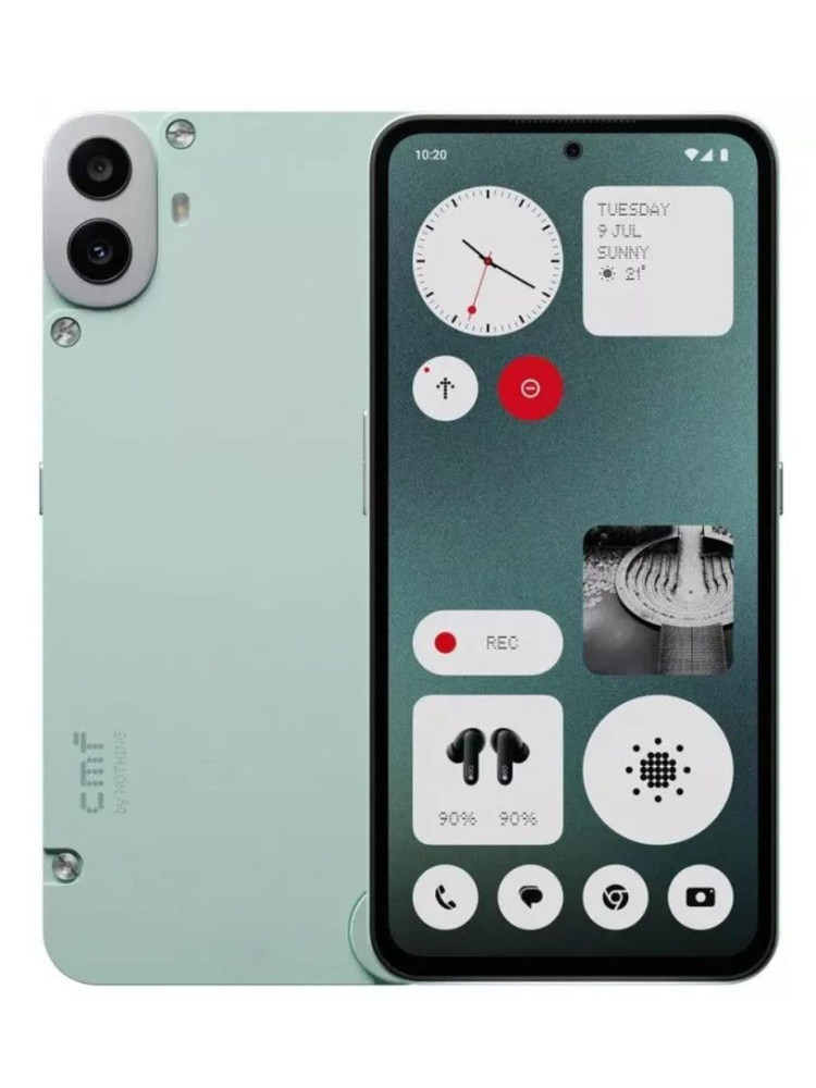 Смартфон Nothing CMF by Phone 1 256 ГБ 8 ГБ Зеленый 6.67 OLED