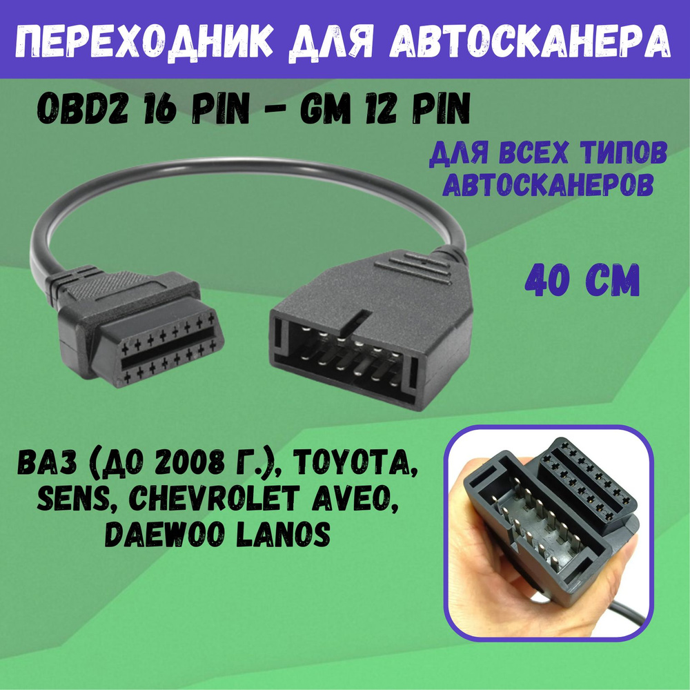 Расположение разъема OBD