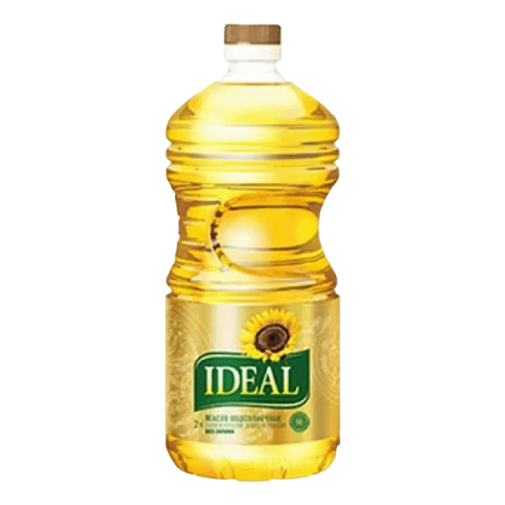 Масло подсолнечное IDEAL 2л рафинированное - купить с доставкой по ...