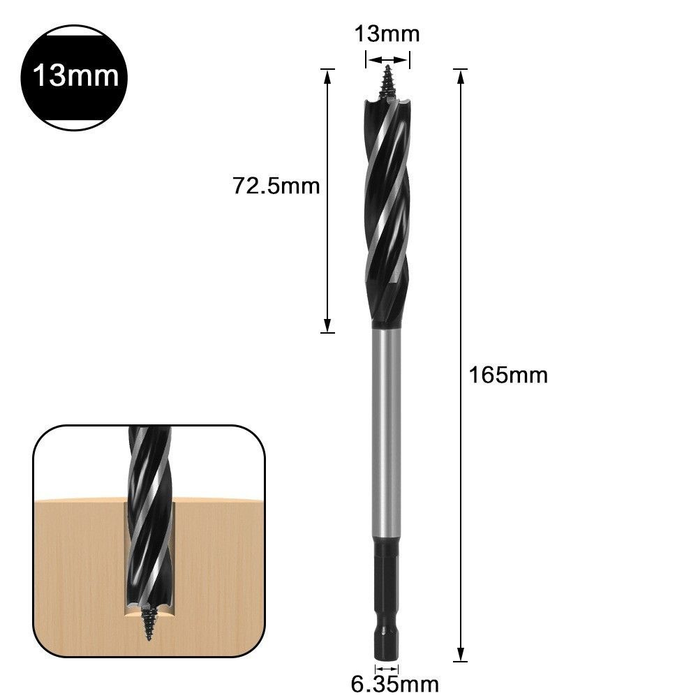 Сверла по дереву Спиральные сверла по дереву 13MM #1