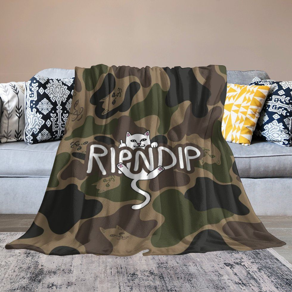 Ripndip Плед , Велсофт, 200х150 см #1