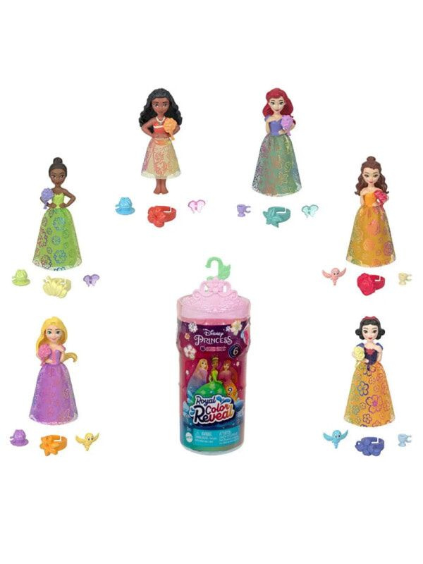 Кукла DISNEY PRINCESS Little Surprise Royal Reveal With Garden Party Accessories Styles May Vary Doll #1