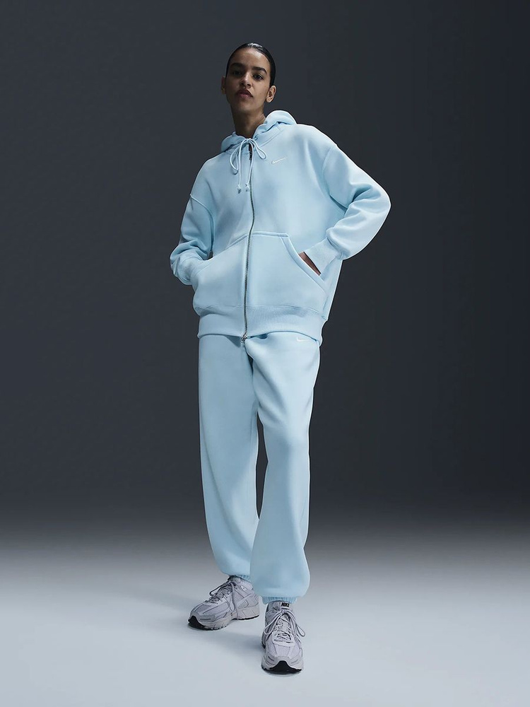 Толстовка Nike W NSW PHNX FLC FZ OS HOODIE #1