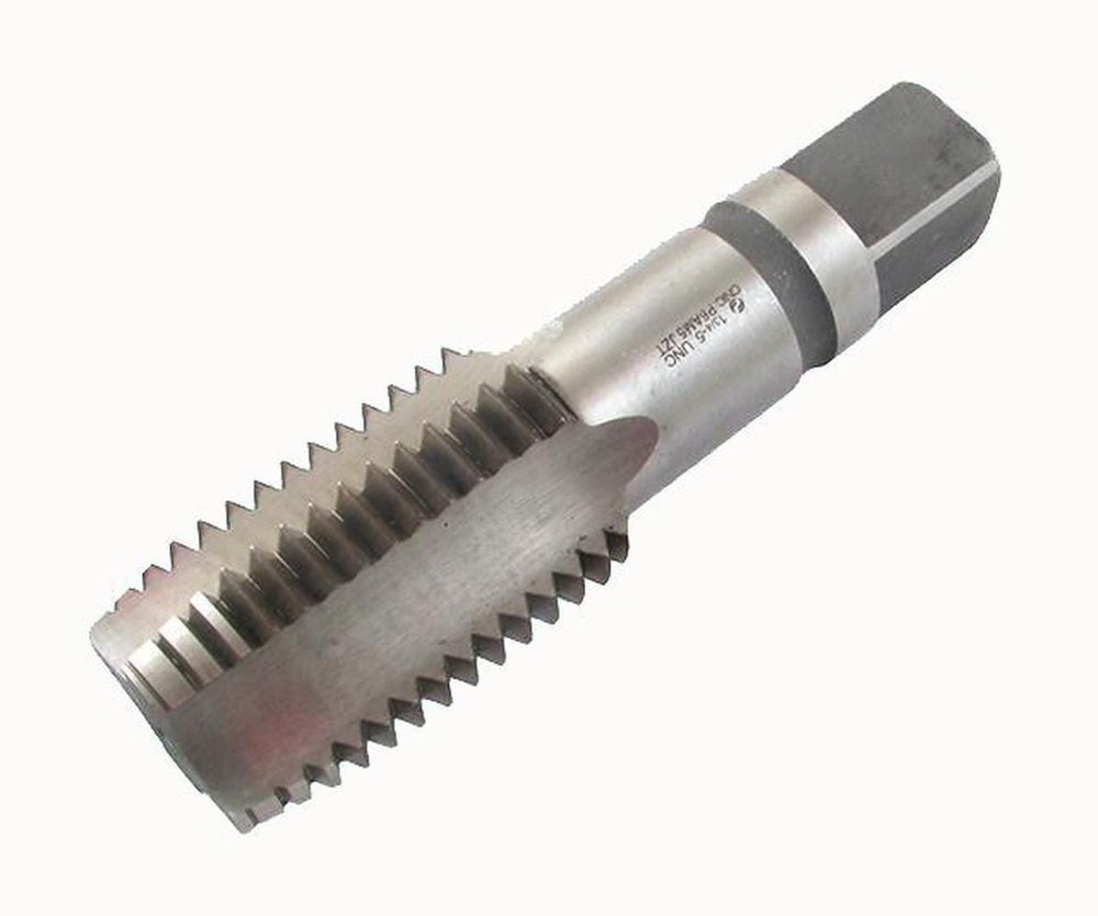 Метчик дюймовый 1 1/4" UNC 60 Р6М5 (7 ниток/дюйм) #1