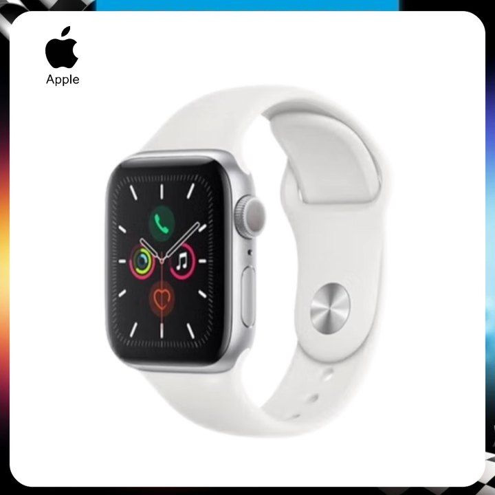 Apple Умные часы Watch S5 GPS M/L 2019, 44mm, серебро #1