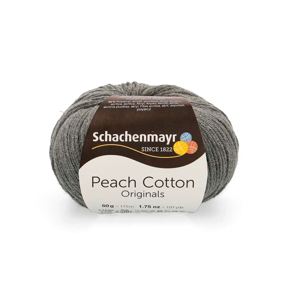 Peach Cotton /Пич Коттон/ пряжа Schachenmayr Originals (60% хлопок, 40% акрил), 50г/175м, арт. 9807371 #1