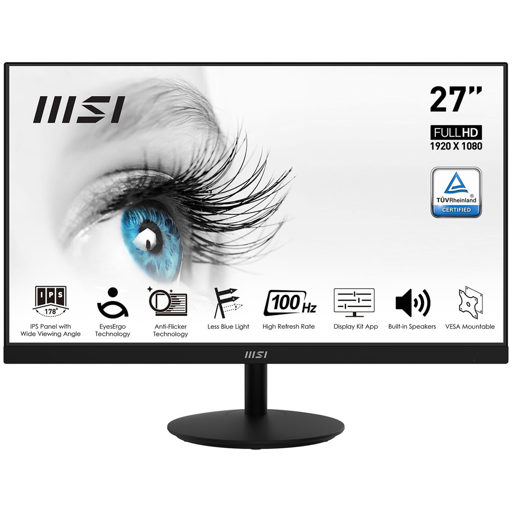 MSI 27" Монитор PRO MP271A, черный купить на OZON по низкой цене ...