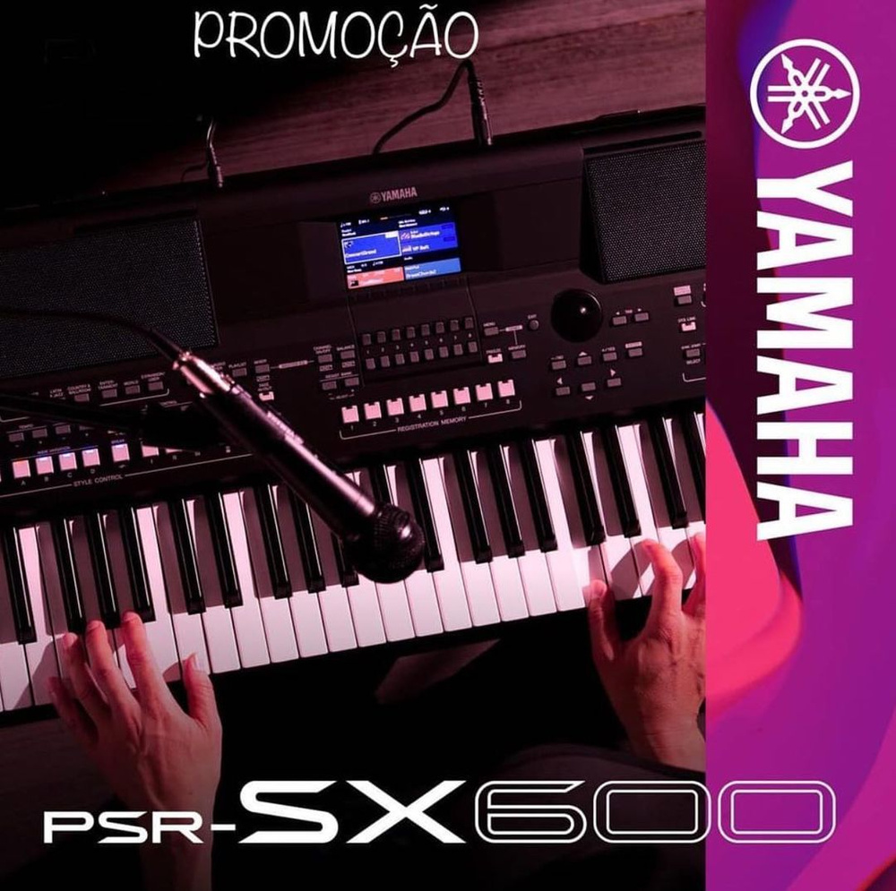 Yamaha PSR-SX600 - Синтезатор, станция аранжировщика #1