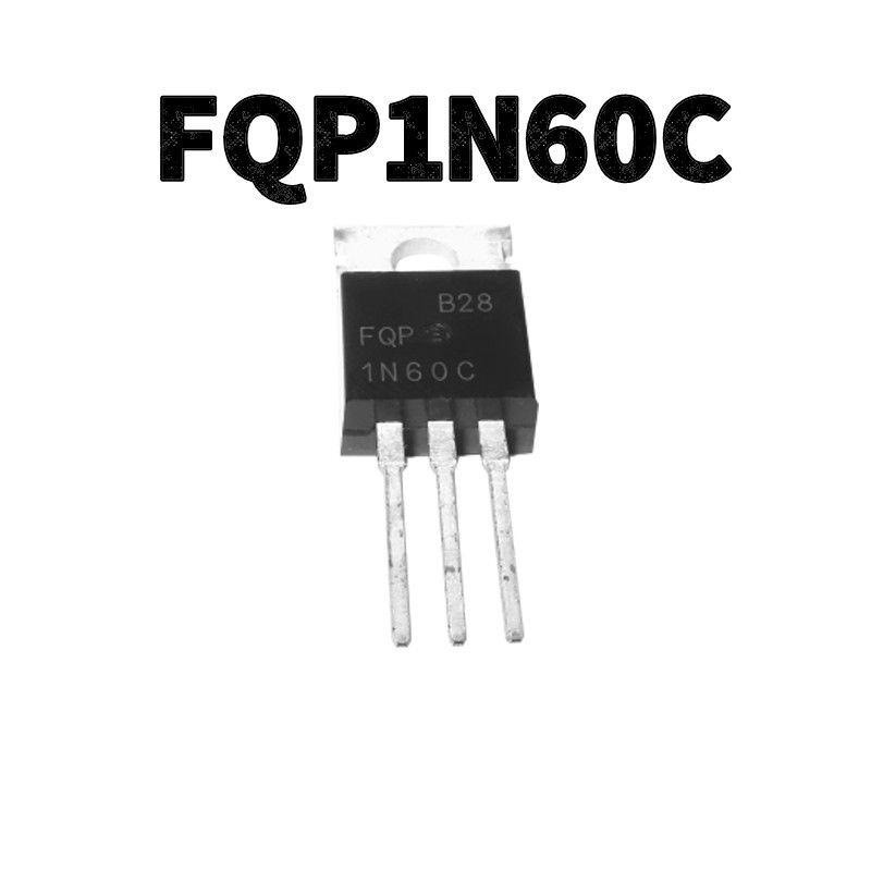 10шт FQP1N60C 1N60C TO-220 Трубка с полевым эффектом Совершенно новый оригинал  #1