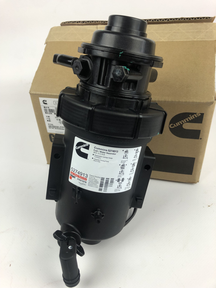 Фильтр топливный Cummins ISF 2.8L с водоотд. (замена FH 21077) (5274913  5283172)