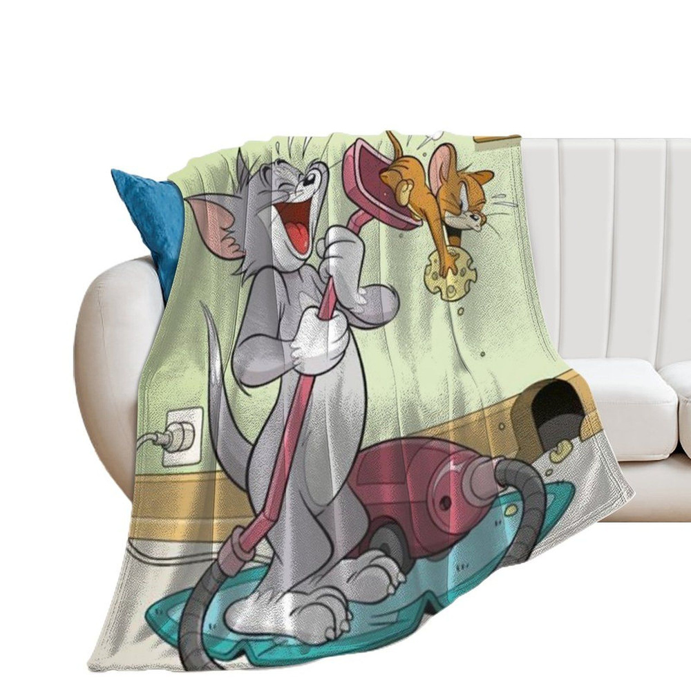 Tom and Jerry Плед , Велсофт, 200х150 см #1