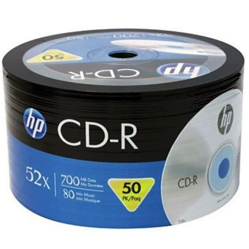 HP Диск для записи CD-R, 700 МБ, 50 шт #1