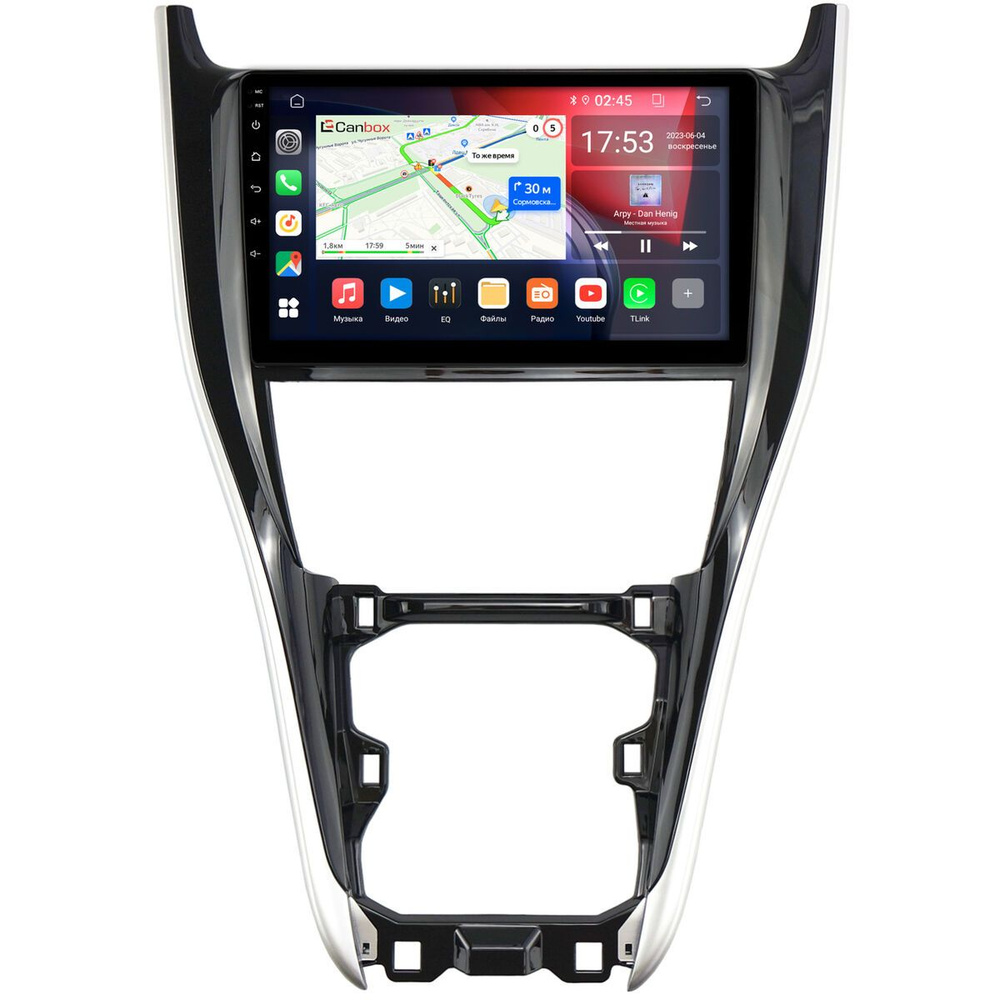 Штатная магнитола Canbox GT10-1227 для Toyota Harrier 3 (XU60) 2017-2020 на Android 10 (IPS DSP CarPlay) #1