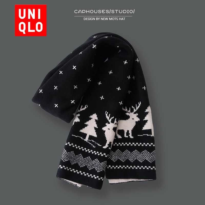 Шарф Uniqlo Рождество #1