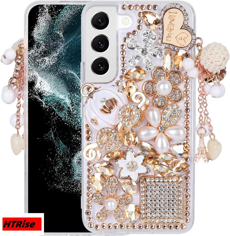 Чехол для Samsung Galaxy A55(Самсунг Галакси А55), Luxury 3D с бриллиантовым кристаллом/Сверкающий стразами/Просто #1