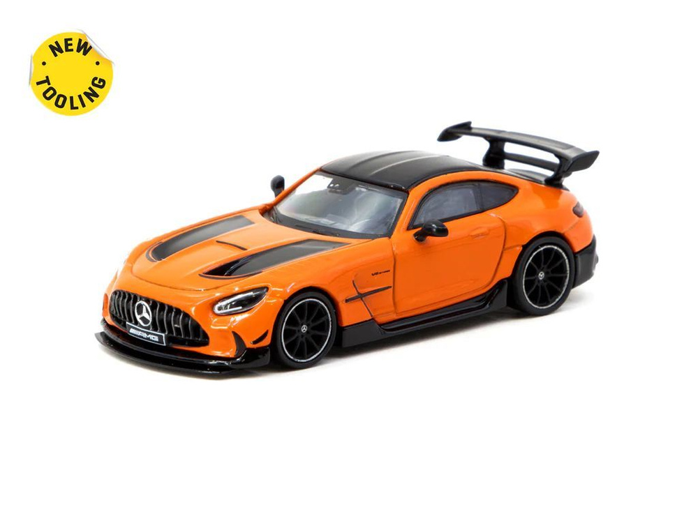 Коллекционная машинка Tarmac Works 1:64 MB AMG GT Black Series Orange #1