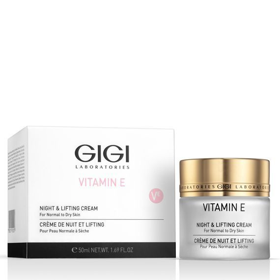 GIGI Укрепляющий ночной крем для лица Vitamin E Night & Lifting Cream #1