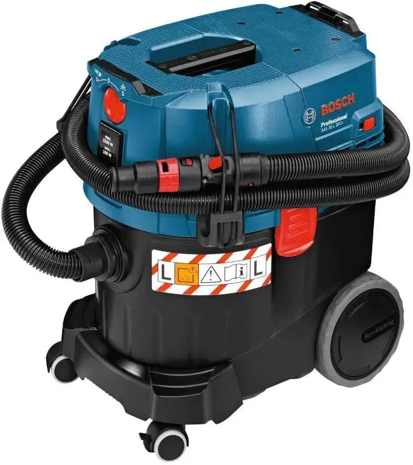 Строительный пылесос Bosch GAS 35 L SFC+, синий 06019C3000 #1