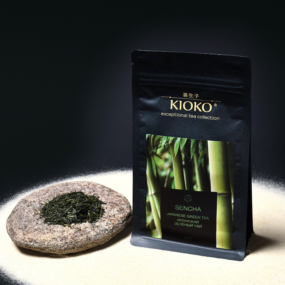 Чай зеленый листовой KIOKO Sencha, Premium, 100 г #1