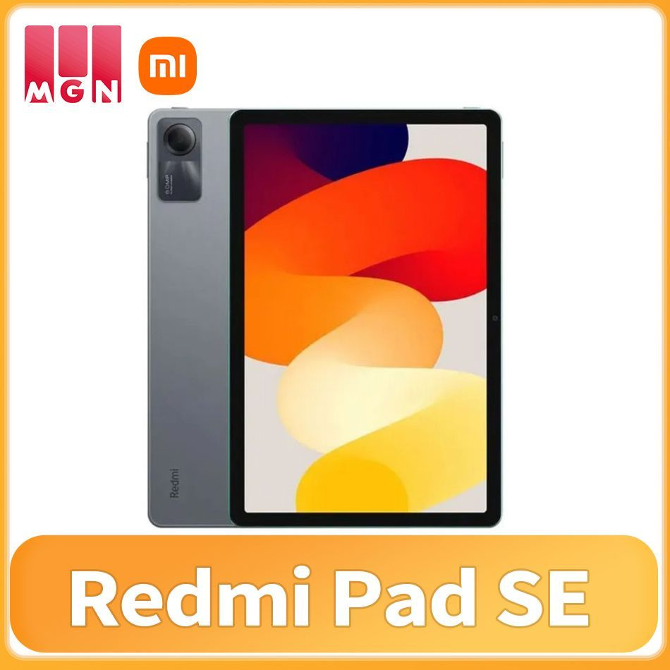 Xiaomi Планшет Глобальная версия Xiaomi Redmi Pad SE Таблетка, 11" 8 ГБ/256 ГБ, серый  #1