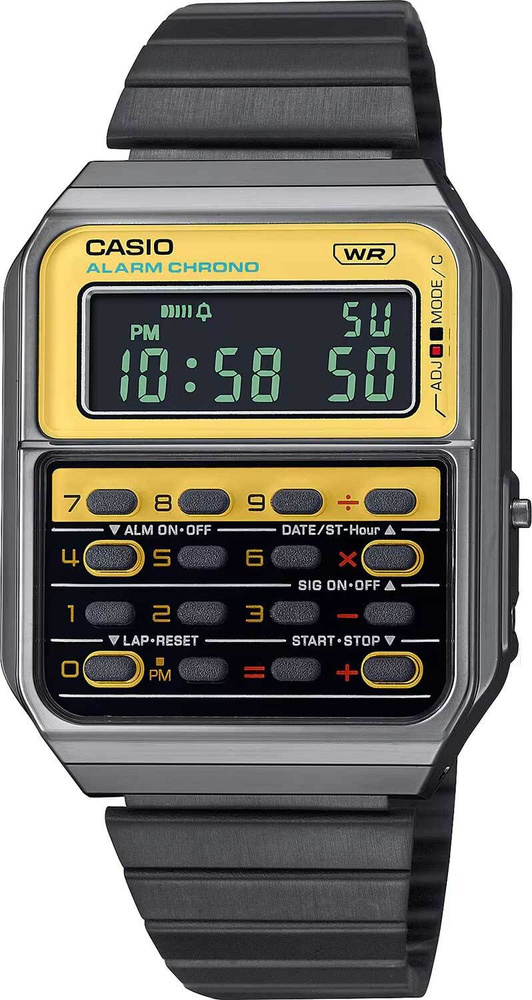 Наручные часы Casio CA-500WEGG-9B с гарантией #1