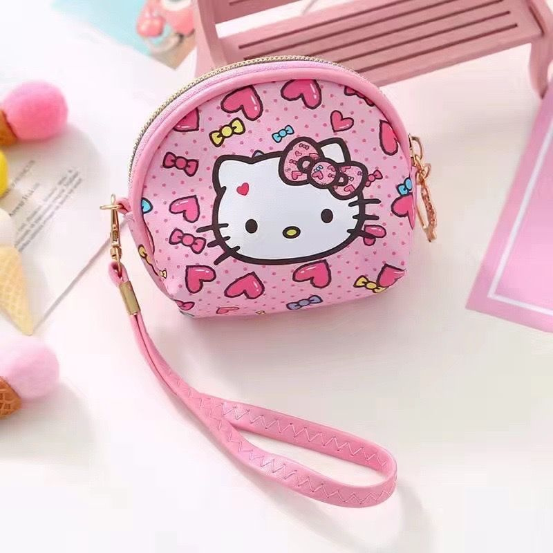 Косметичка универсальная, маленькая, для косметики и мелочей Hello Kitty / Хелло Китти  #1