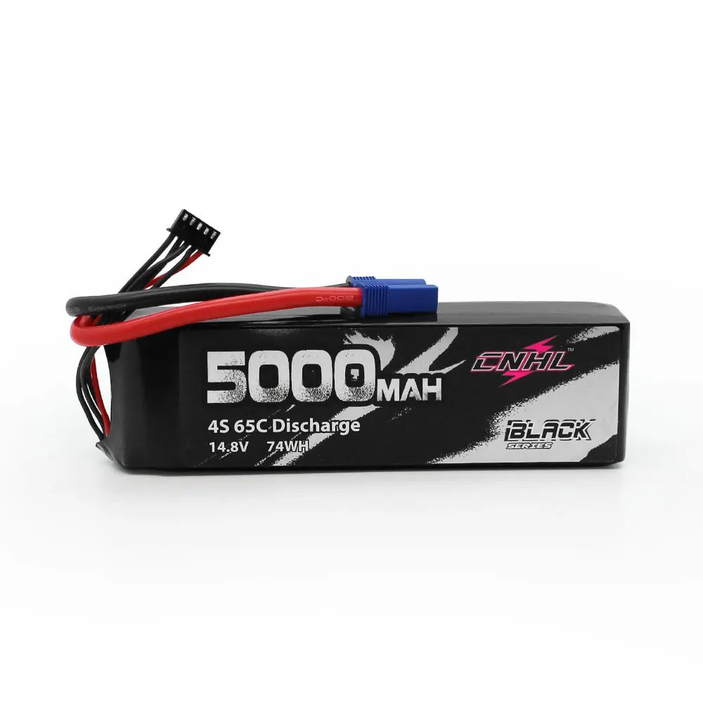 CNHL Lipo аккумулятор 3S 4S 6S 11,1 В 14,8 В 22,2 В 5000 мАч 65C с разъемом EC5 XT90  #1