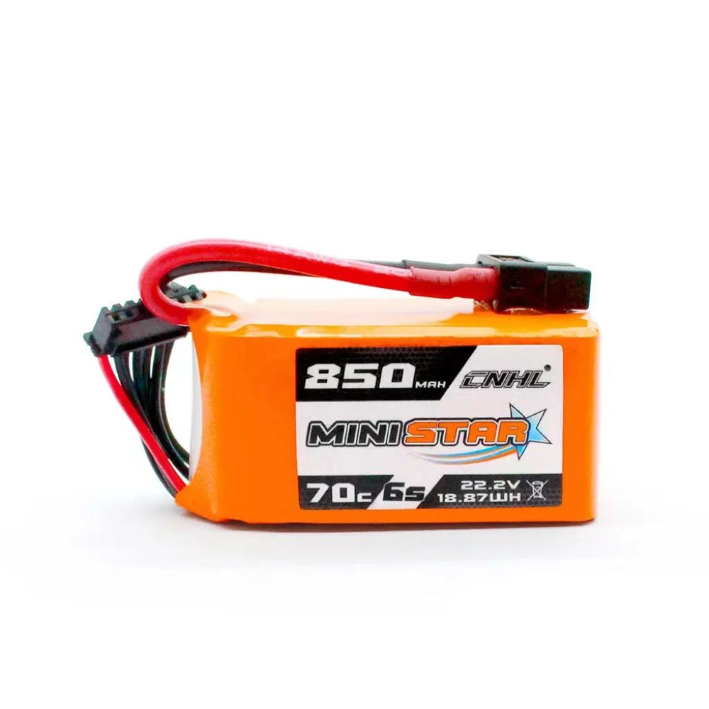 Аккумулятор CNHL Lipo 6S 22,2 В 850 мАч 70C Ministar Series XT60 #1